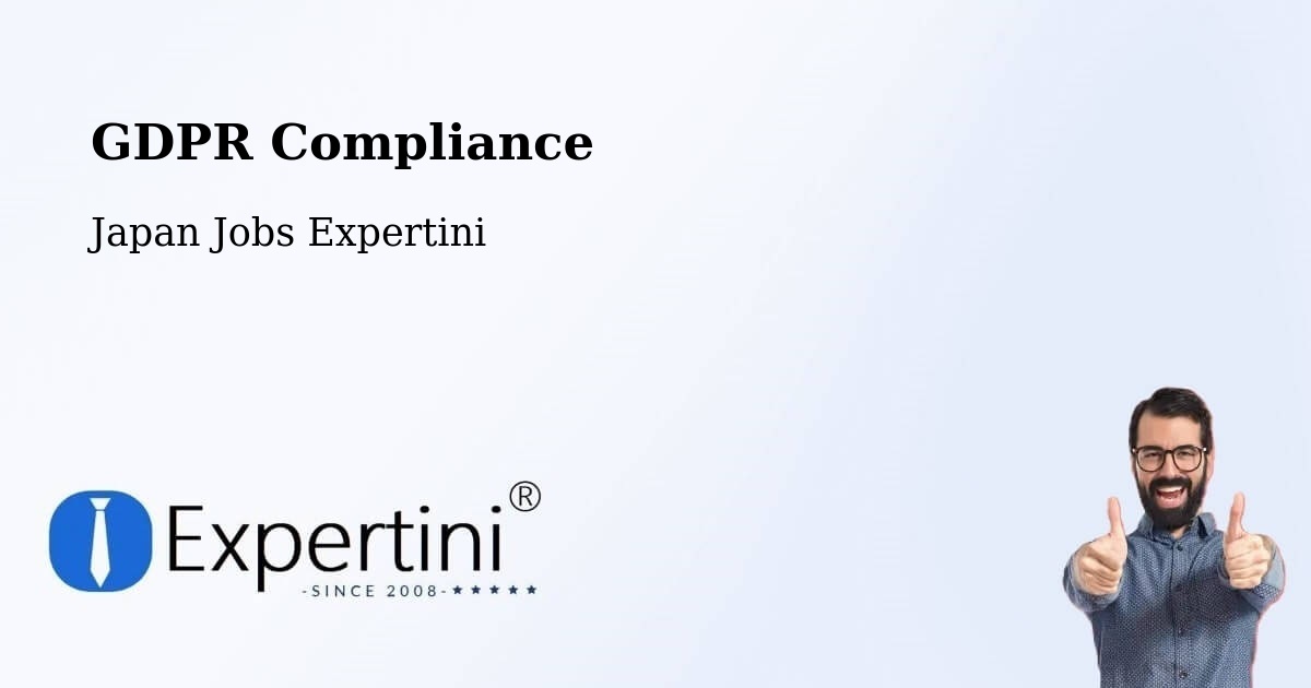 EU GDPR Compliance Statement – Toki - Japan Jobs Expertini