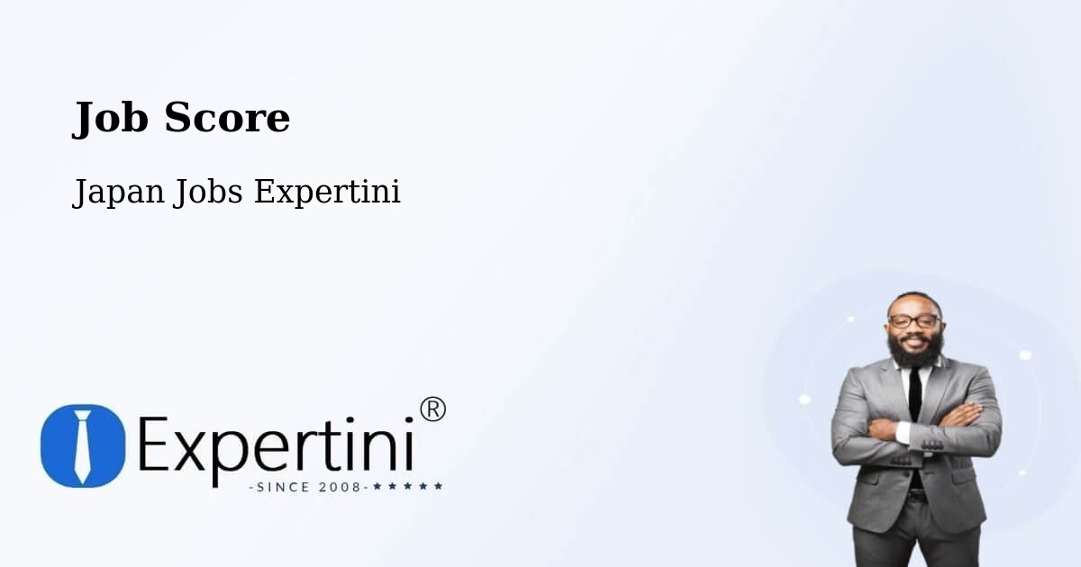 Job Score & Job Description Score Tool – Toki - Japan Jobs Expertini