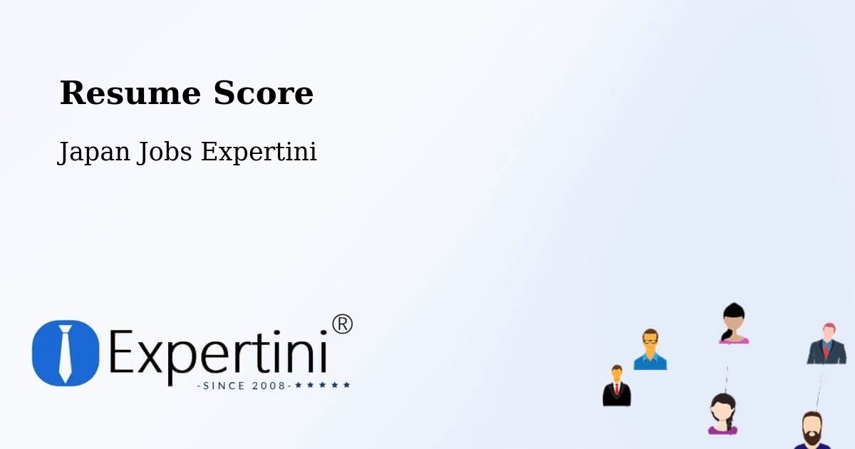 Resume Score & Job Description Match Tool – Toki - Japan Jobs Expertini