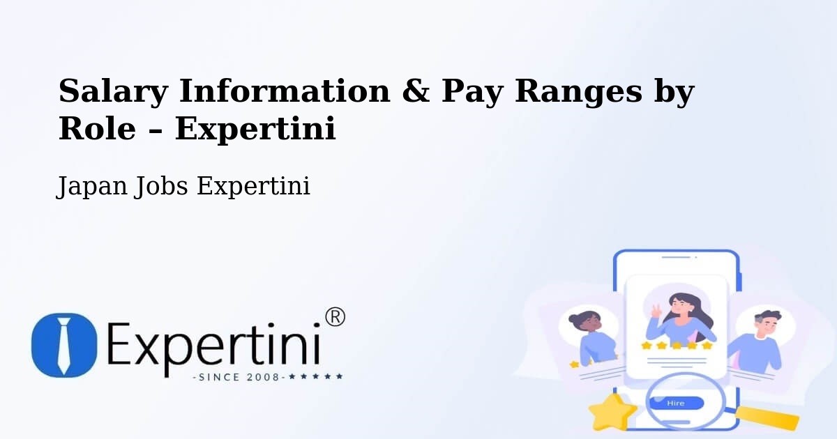 Salary Information & Pay Ranges – Toki - Toki, Japan Jobs Expertini